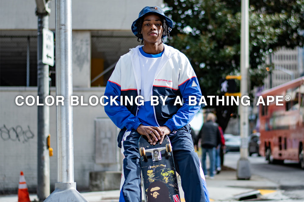COLOR BLOCKING BY A BATHING APE®