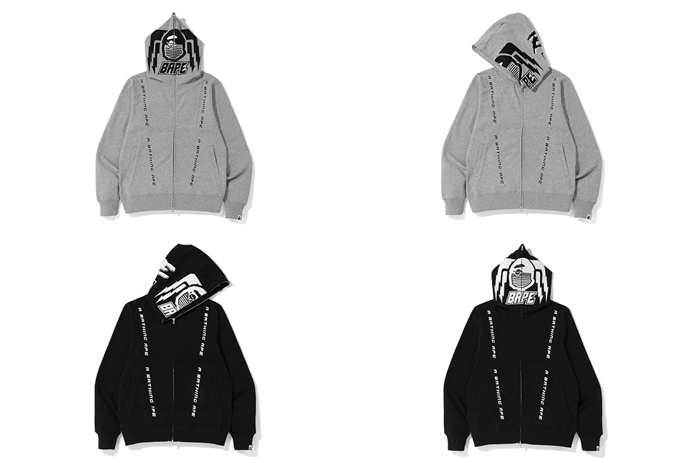 MOTOR SPORT FULL ZIP HOODIE | bape.com