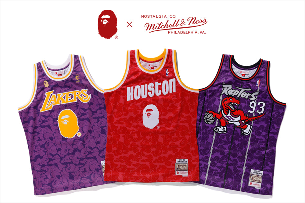 BAPE® x Mitchell & Ness NBA capsule collection