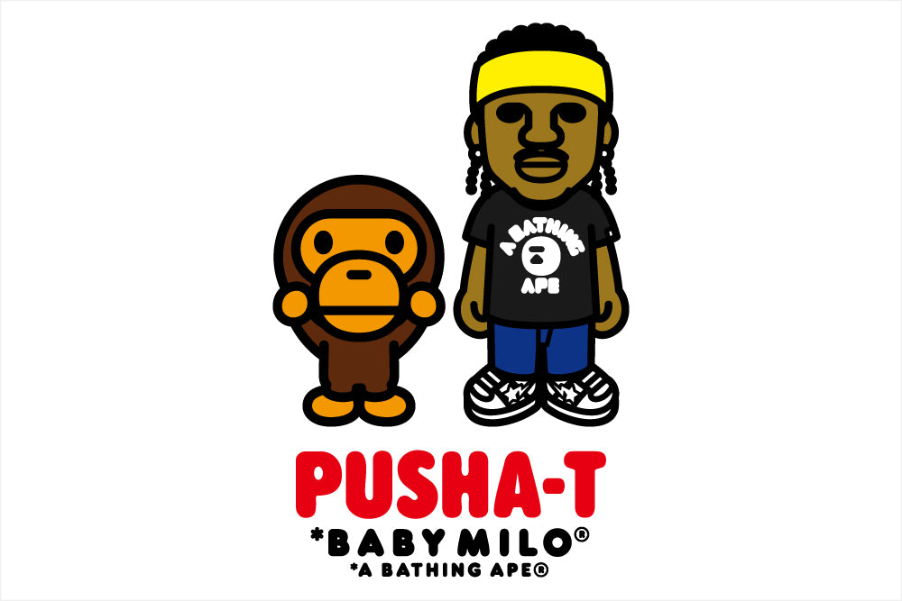 A BATHING APE® x PUSHA-T