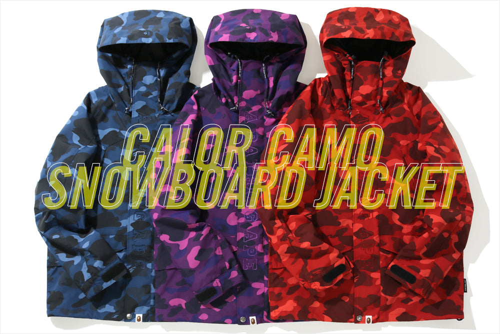 COLOR CAMO SNOWBOARD JACKET