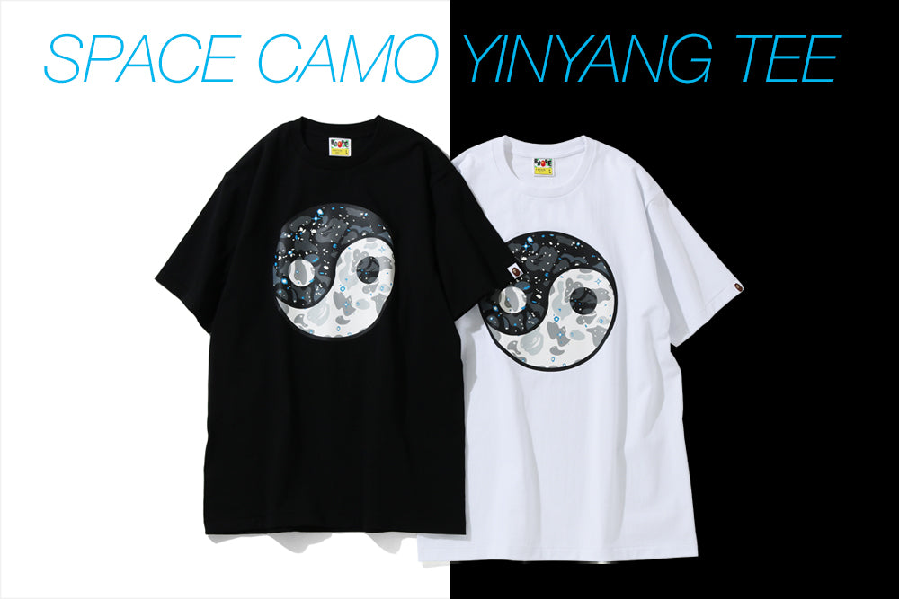 SPACE CAMO YINYANG TEE