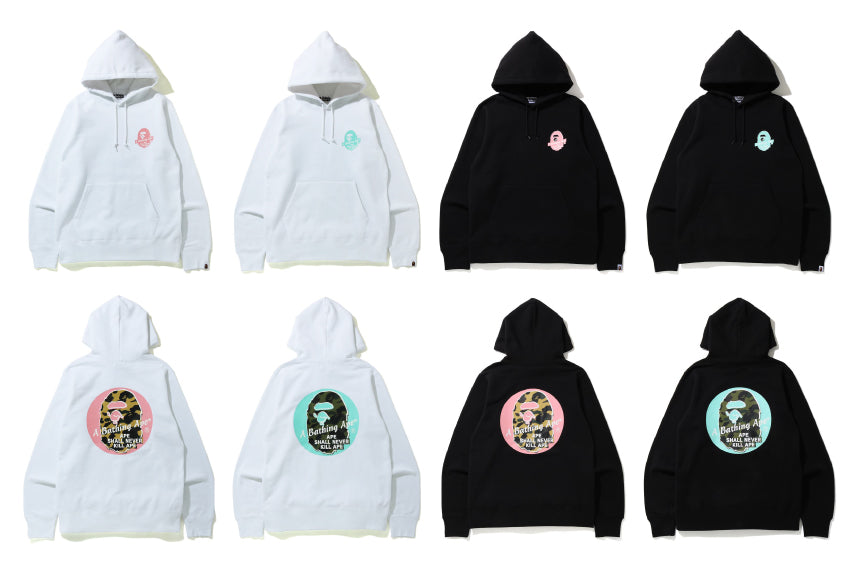 A BATHING APE® CIRCLE PULLOVER HOODIE