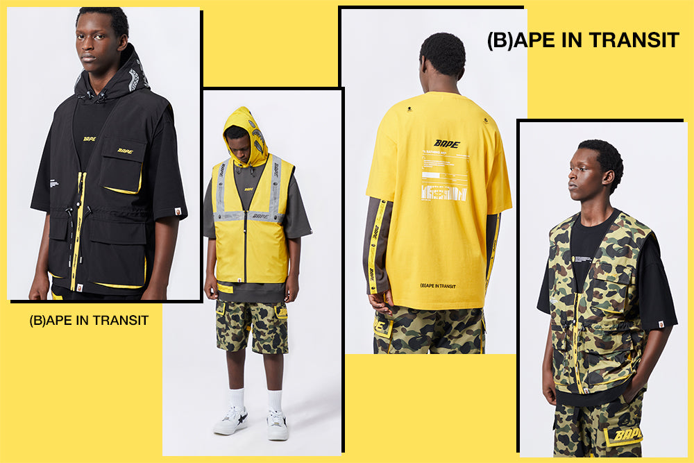 A BATHING APE® ‘(B)APE IN TRANSIT’ COLLECTION