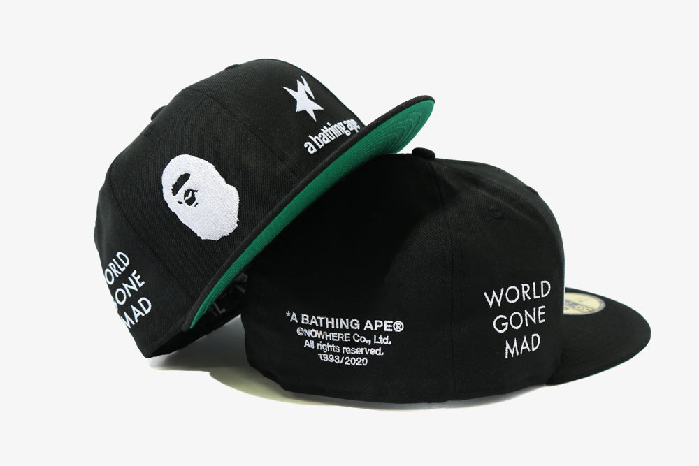 NEW ERA 59FIFTY A BATHING APE CAP