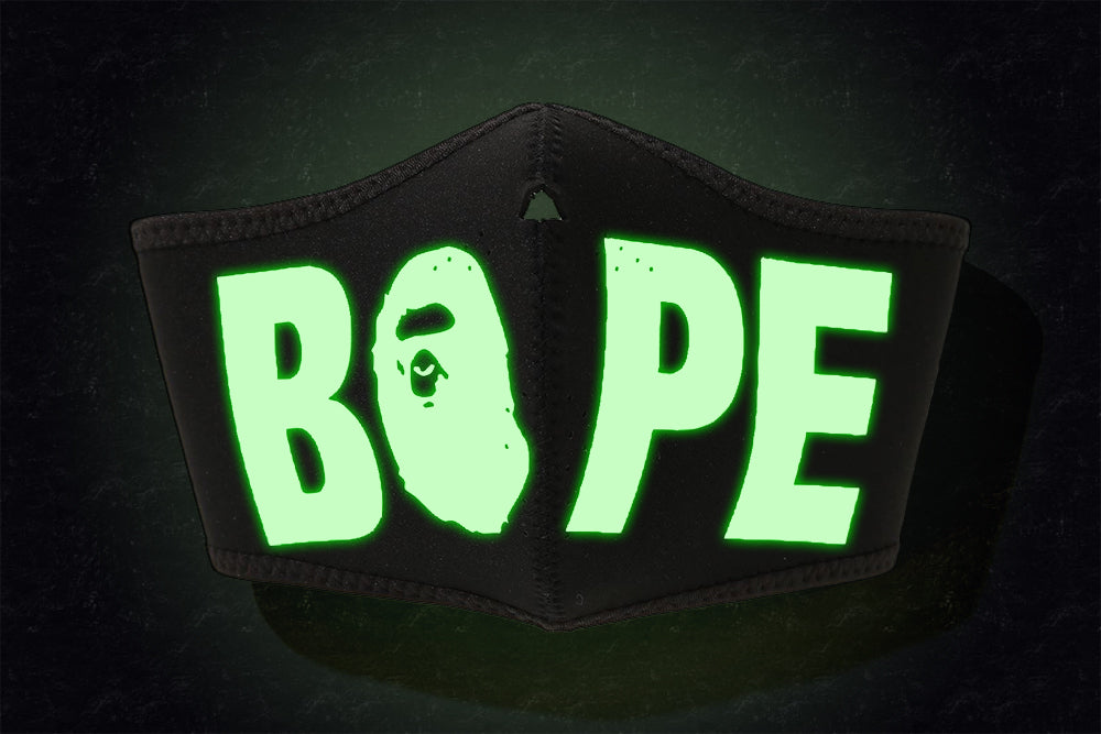 BAPE® GLOW IN THE DARK MASK