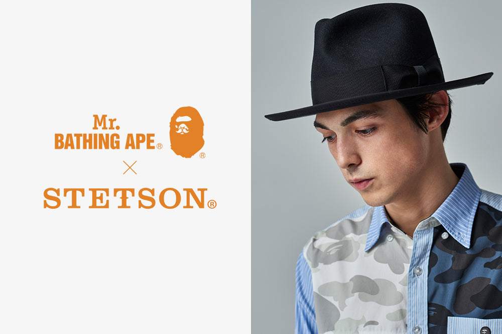 Mr. BATHING APE® × STETSON®