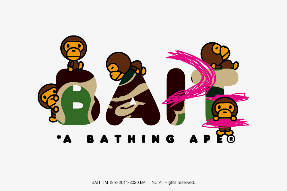 A BATHING APE® x BAIT