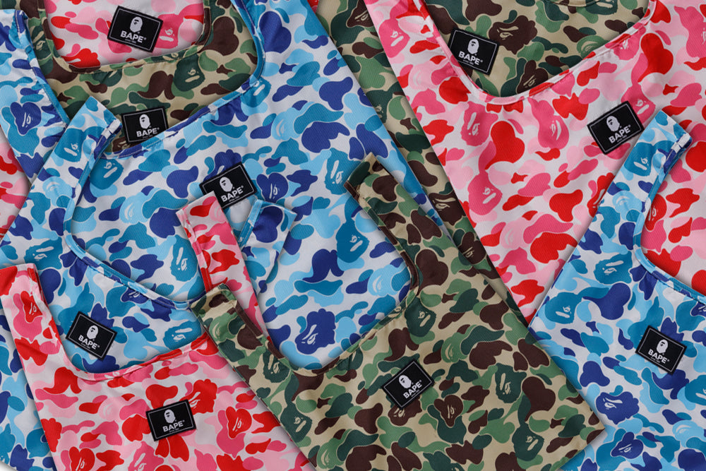 ABC CAMO SHOPPING BAG