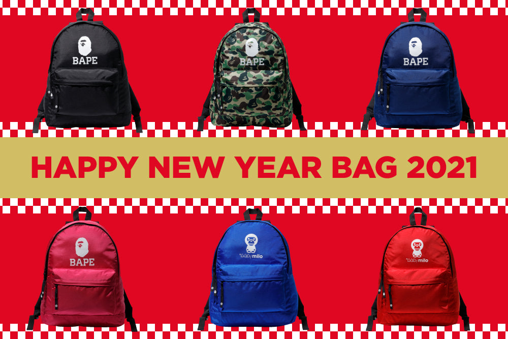 A BATHING APE® HAPPY NEW YEAR BAG 2021