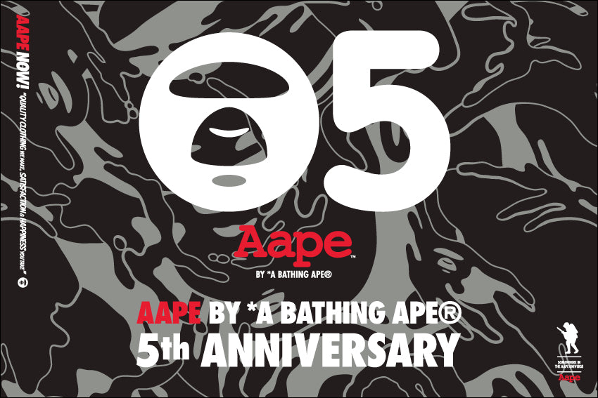 AAPE BY A BATHING APE® 5TH ANNIVERSARY