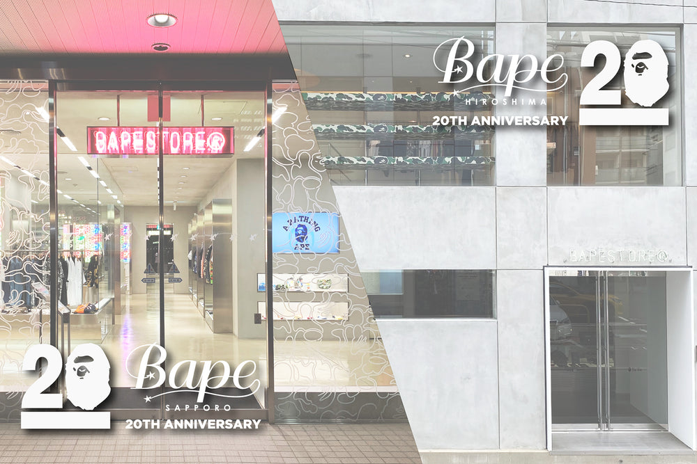 BAPE STORE® SAPPORO / HIROSHIMA 20TH ANNIVERSARY