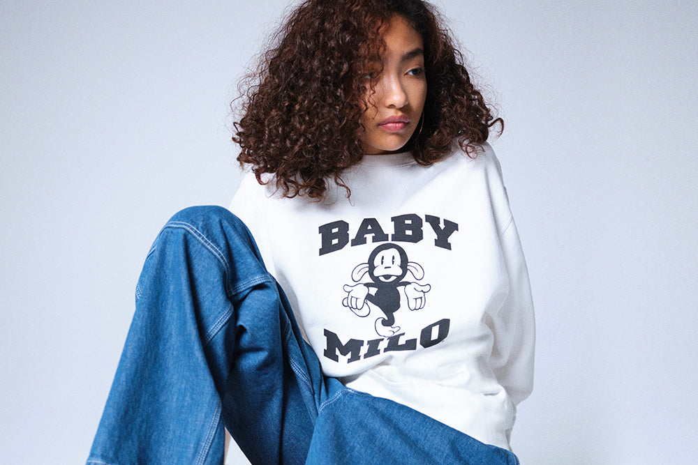 BABY MILO® WIDE CREWNECK