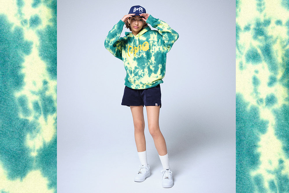 TIE DYE OVERSIZED PULLOVER HOODIE