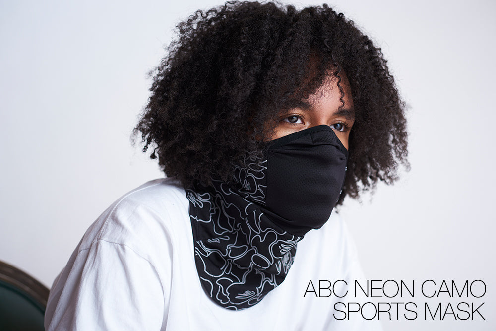 Abc Mask ABC NEON CAMO SPORTS MASK | bape.com