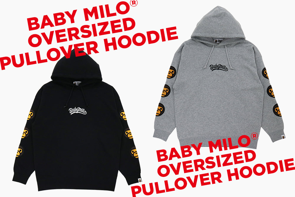 BABY MILO® OVERSIZED PULLOVER HOODIE