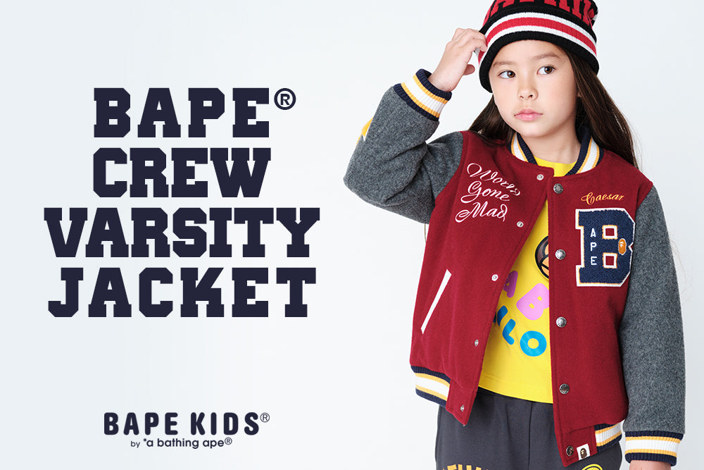 BAPE® CREW VARSITY JACKET