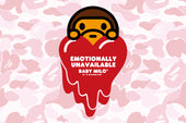 A BATHING APE® × EMOTIONALLY UNAVAILABLE