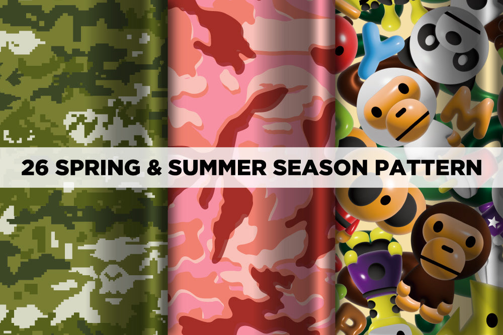 Aape Pattern A BATHING APE® 2026 SPRING/SUMMER SEASONAL PATTERN | bape.com