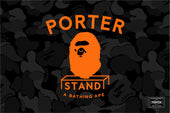 A BATHING APE®︎×PORTER STAND