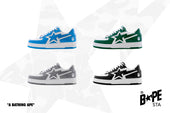 BAPE STA™ ICONにパテントレザーモデルが登場