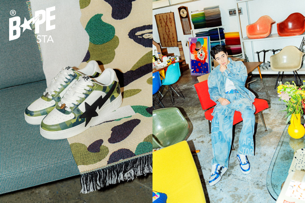 BAPE STA™ OS にカラーカモの新色が登場
