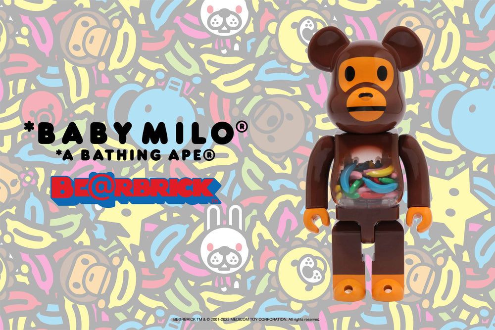 BABY MILO® BE@RBRICK BANANA Ver. | bape.com