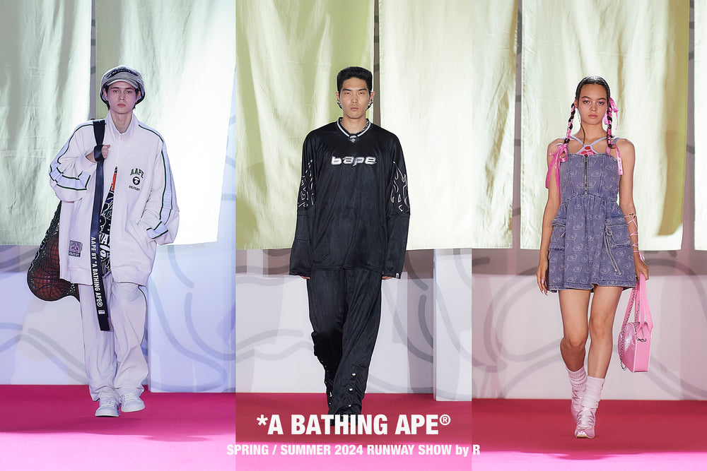 A BATHING APE® 24 S/S LOOK from Rakuten Fashion Week TOKYO | bape.com