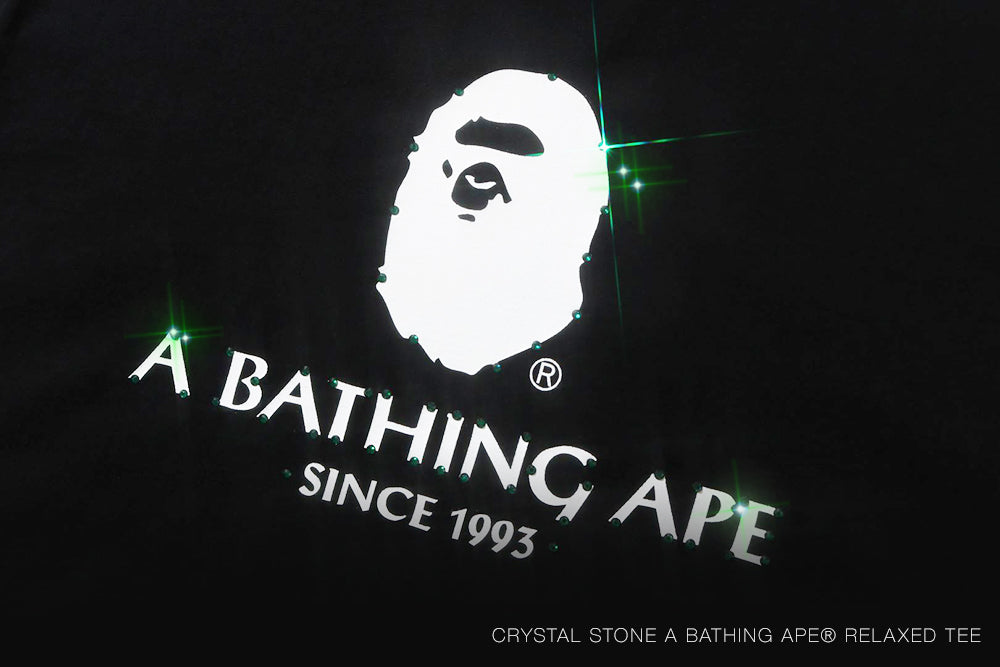 CRYSTAL STONE A BATHING APE RELAXED TEE