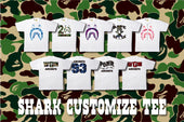 BAPE®︎のオリジナルSHARK Tシャツが作れるスペシャルキャンペーンがスタート