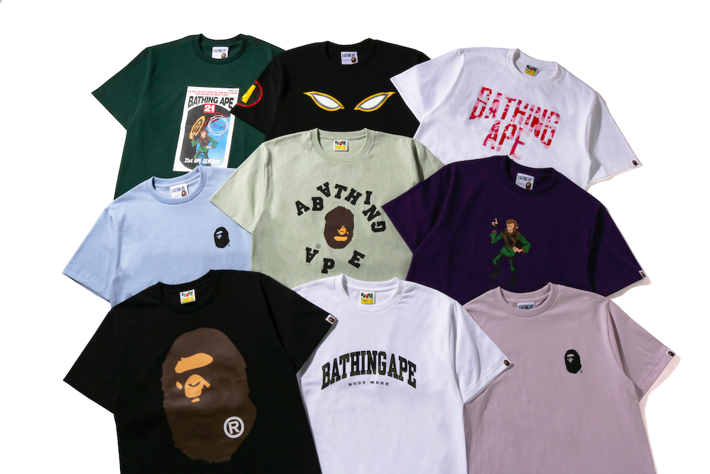 BAPE®︎ Summer Tee Collection