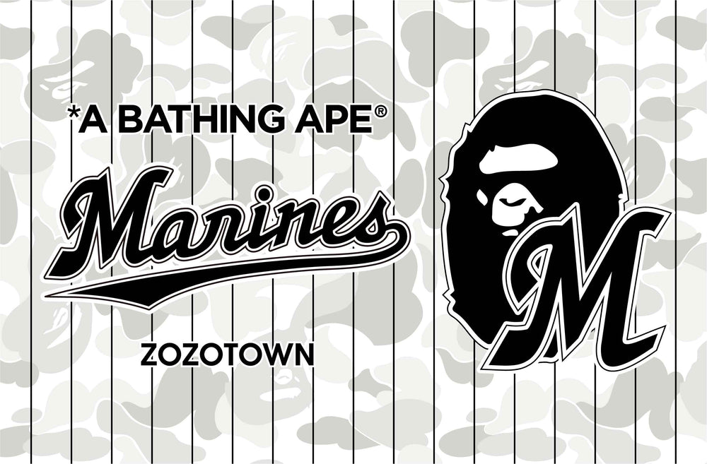 BAPE®Limited collaboration items between and Chiba Lotte Marines will be sold on ZOZOTOWN!