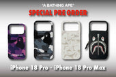 数量限定でBAPE.COMにてiPhone 18ケースの先行受注開始！