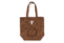 ABC CAMO POLYESTER JACQUARD PACKABLE TOTE BAG