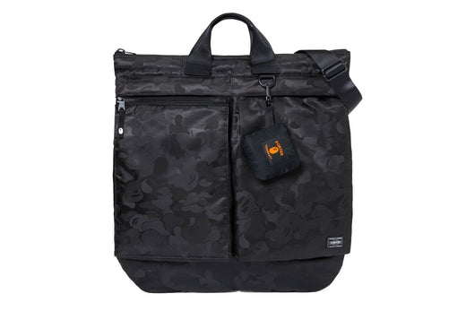【 BAPE X PORTER STAND 】HELMET BAG (L)