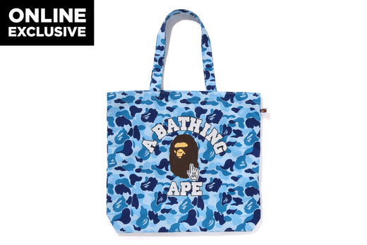 BAPE CAMO GO APE POINTER COLLEGE TOTE BAG BAPEC | bape.com