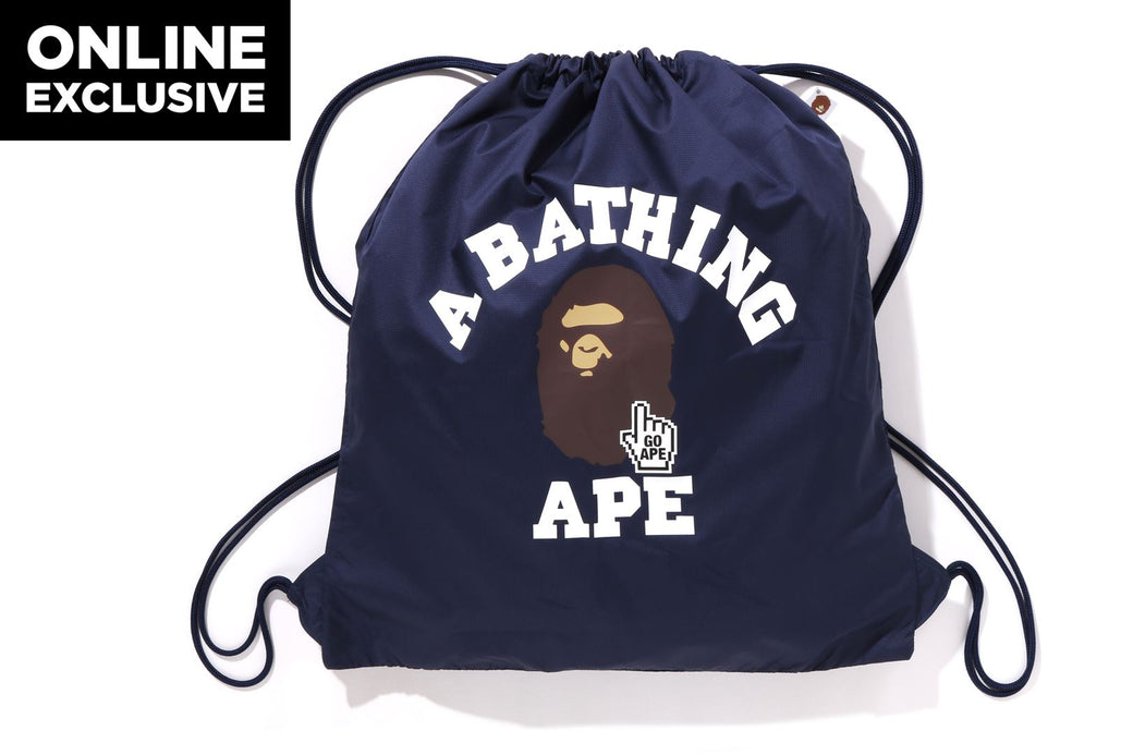 GO APE POINTER COLLEGE KNAPSACK BAPEC | bape.com