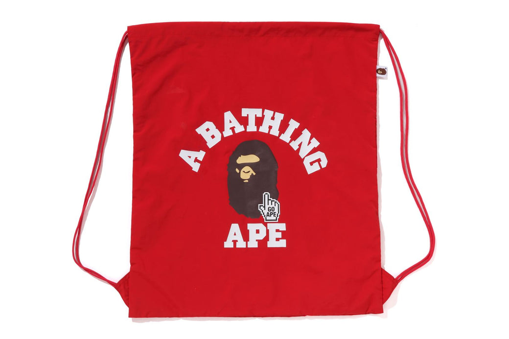 バッグ GO APE POINTER COLLEGE KNAPSACK BAPEC GO APE POINTER COLLEGE KNAPSACK BAPEC | bape.com