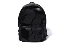 CAMO PATCH LEATHER DAYPACK