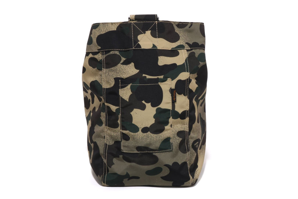 BAPE ボストンバッグ 大容量 ブラック・グレー迷彩 A BATHING APE