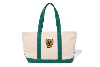 【 BAPE X MOUSSY 】EMBLEM TOTE BAG