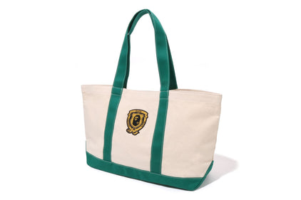 【 BAPE X MOUSSY 】EMBLEM TOTE BAG