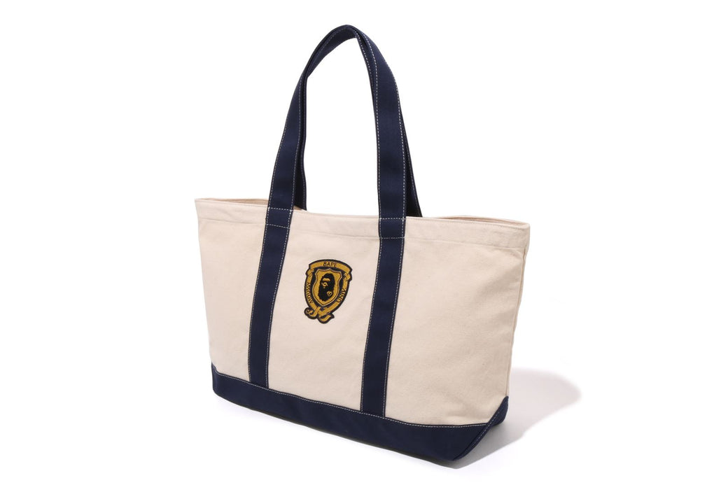 BAPE X MOUSSY 】EMBLEM TOTE BAG | bape.com
