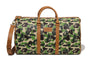 ABC CAMO PU OSTRICH BOSTON BAG