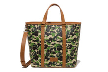 ABC CAMO PU OSTRICH TOTE BAG