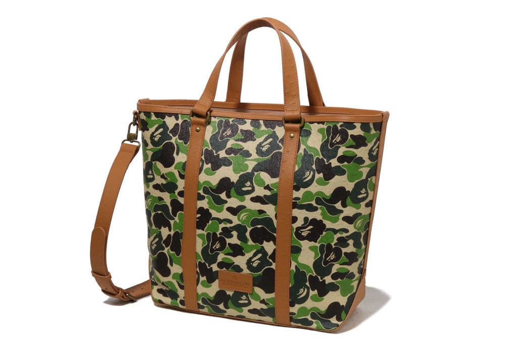ABC CAMO PU OSTRICH TOTE BAG | bape.com