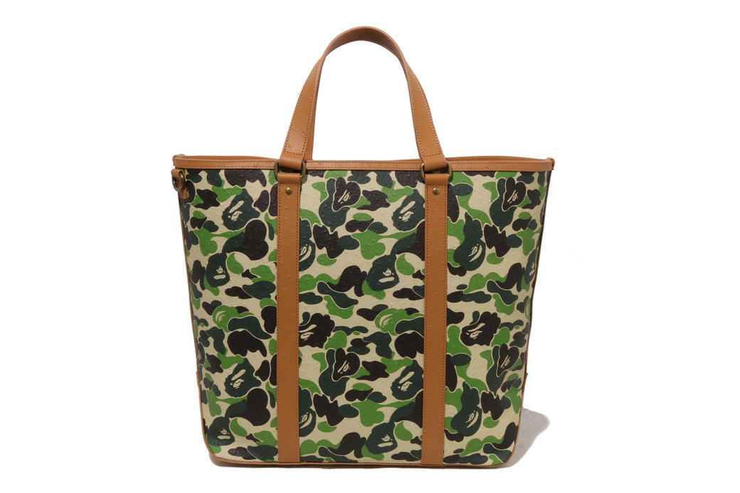ABC CAMO PU OSTRICH TOTE BAG | bape.com