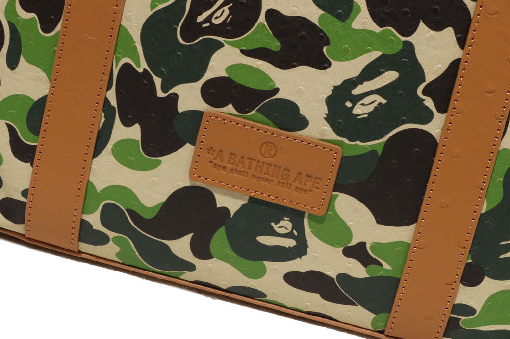 ABC CAMO PU OSTRICH TOTE BAG | bape.com