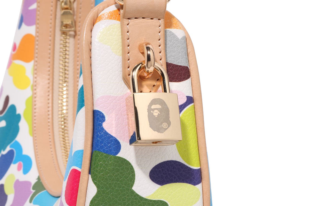 【A BATHING APE】MULTI CAMO HAND BAG /ハンドバッグ MULTI CAMO HAND BAG | bape.com