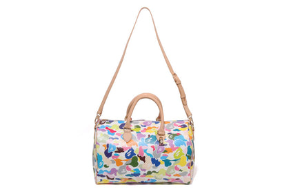 MULTI CAMO BOSTON BAG